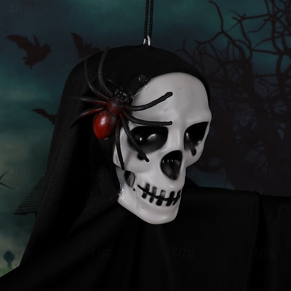 2 Pack Halloween Hanging Skeleton Ghosts Decorations, Grim Reapers for Halloween Outdoor Decorations, Halloweens Skeleton Flying Ghost, Haunted Haunted House Prop, Party Decor 2026 - $24.99 –P5