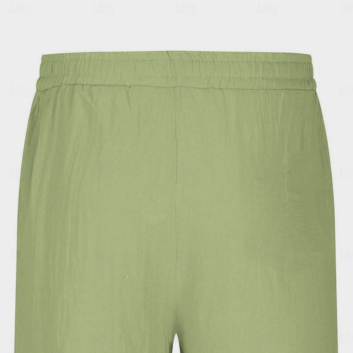 Per uomo Pantaloni di Lino Pantaloni Pantaloni Estivi Elastico in vita Gamba Dritta Semplice Comodità Traspirante Lunghezza intera Casuale Quotidiano Ferie Vacanza Moda Marrone Verde Inelastico del 2025 a $23.99 –P5