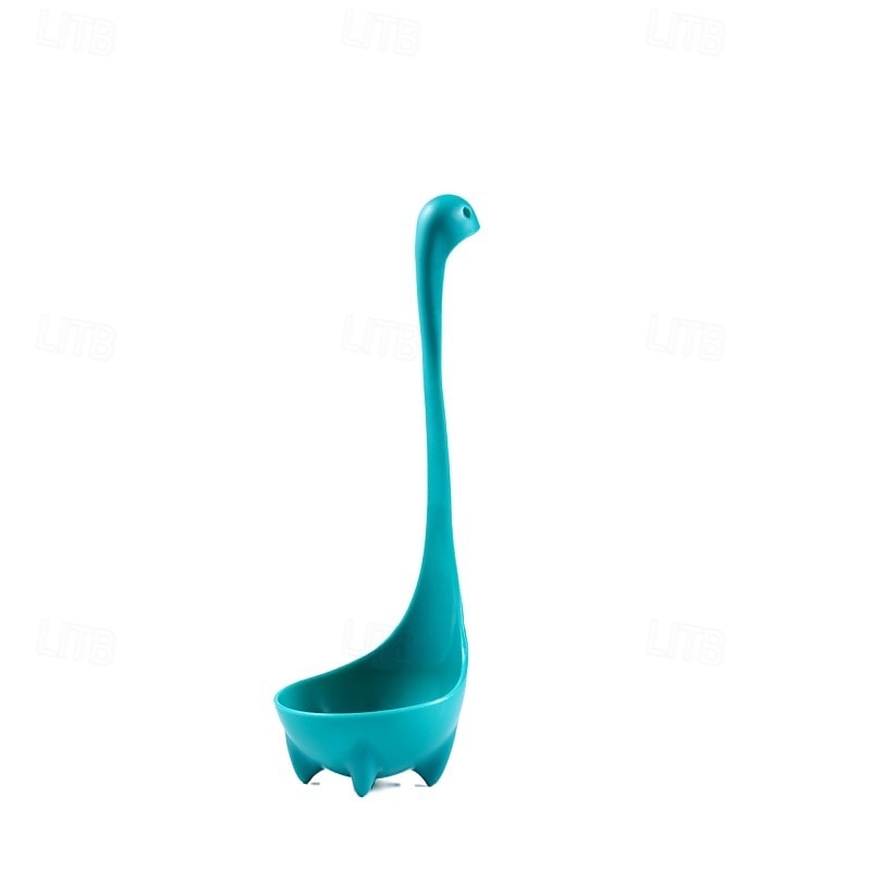 Löffel mit dem Monster von Loch Ness, lebensmittelechter Plastiklöffel in Cartoon-Optik, lustiges Küchenwerkzeug für Kinder und Erwachsene 2025 - $6.99 –P2