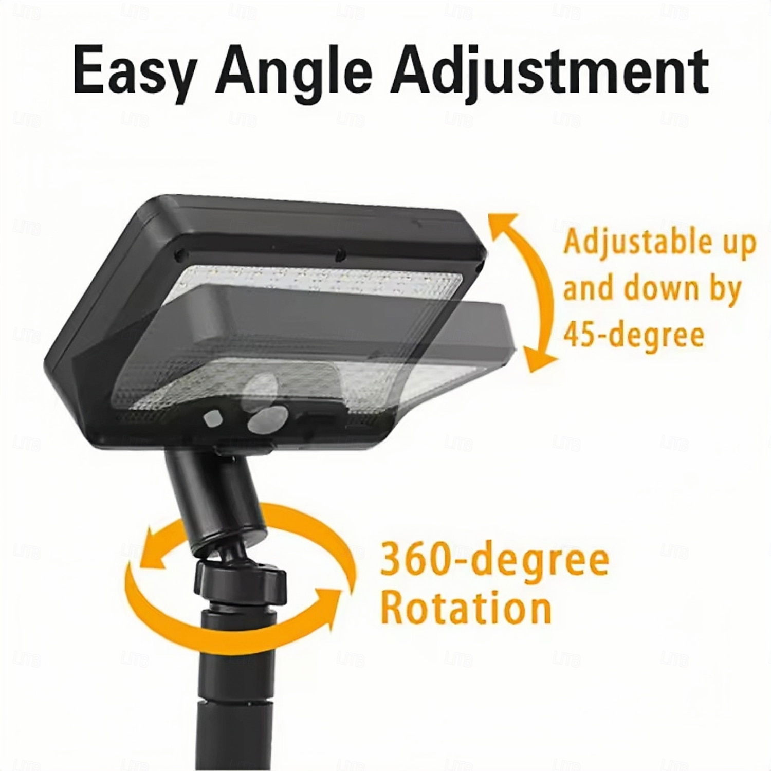 USB Clip On Solar Light Outdoor Motion Sensor 92 LED Solar Fence Lights Waterproof Safety Lighting Fences Decks Drainage Camping Tro  1PC 2026 - $38.99 –P4