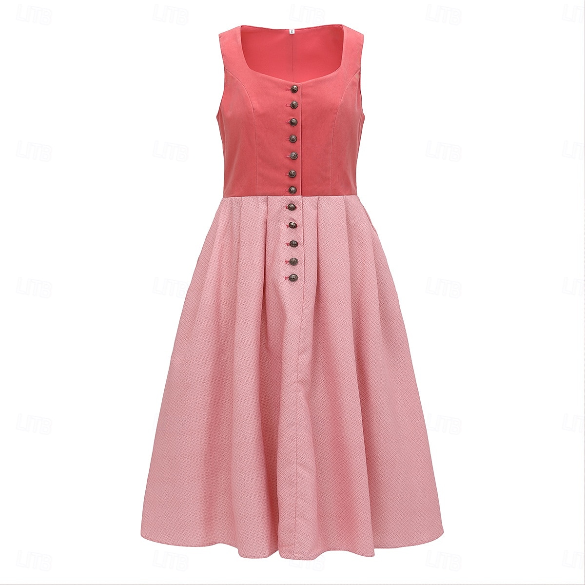 Oktoberfest Dress Dirndl Maid Bavarian German Munich Wiesn Women's Party Beer Festival Traditional Style Cloth Without Blouse (75CM) 2026 - $68.99 –P4