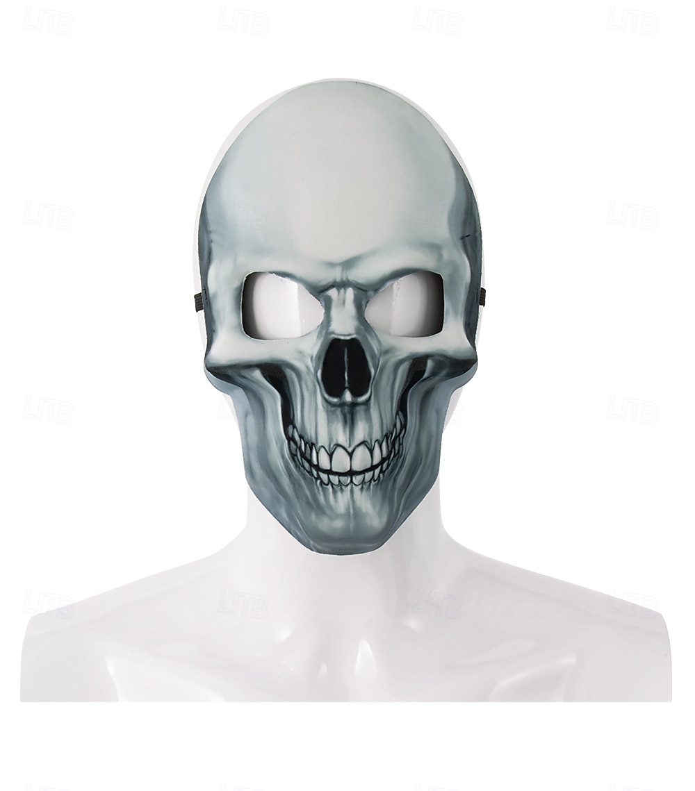 Teschio scheletro Halloween Maschera Horror Spaventoso Fosforescente casco integrale Adulti Per uomo Per donna Unisex Halloween Carnevale Performance Feste Costumi di Halloween facili Vestirsi del 2025 a $17.49 –P14