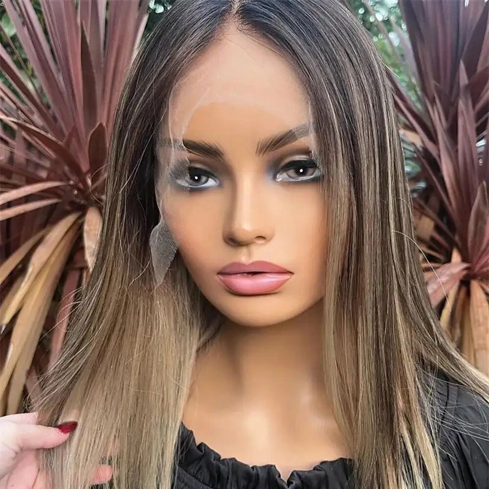 Feldolgozatlan szűz haj 5x5 zárás 13x4 csipke elöl Paróka Pixie frizura Rövid Bob Brazil haj Egyenes Szőke Paróka 130% 150% Haj denzitás Kiemelt / Balayage haj Természetes hajszálvonal 100% Szűz 2025 - $331.79 –P2