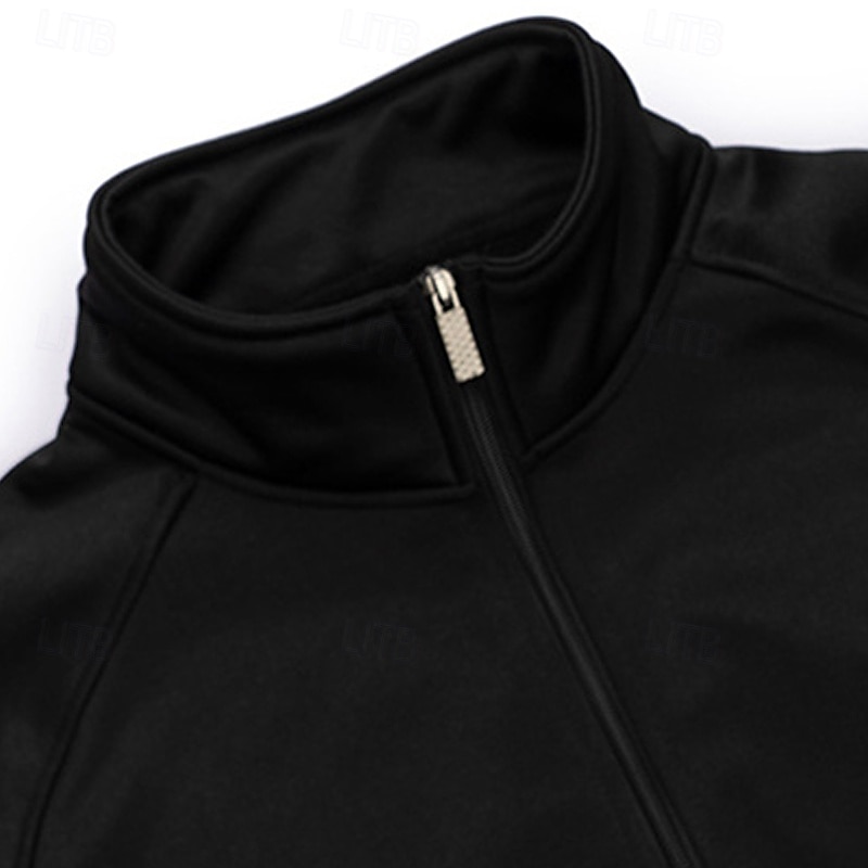 Per uomo Giacca in Pile Giacca Casual Vacanza Quotidiano Traspirabilità Tasca Primavera Autunno Semplice Moda Classico Collo alla coreana Regolare Nero Cachi Verde militare Grigio Giacca del 2025 a $29.99 –P12