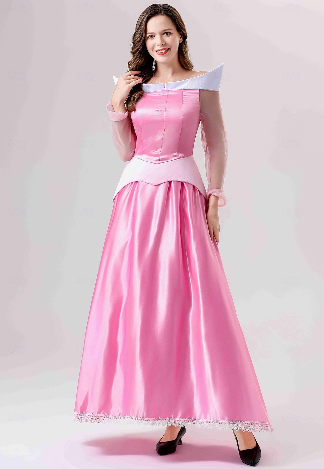 Spící kráska Pohádka Princeznovské Popelka Šaty Cosplay kostým Plesové šaty Postavy z pohádek cosplay Filmové kostýmy for Dámské Dospělé předvečer Všech svatých Karneval Světový den knihy Výkon 2025 - $51.99 –P3