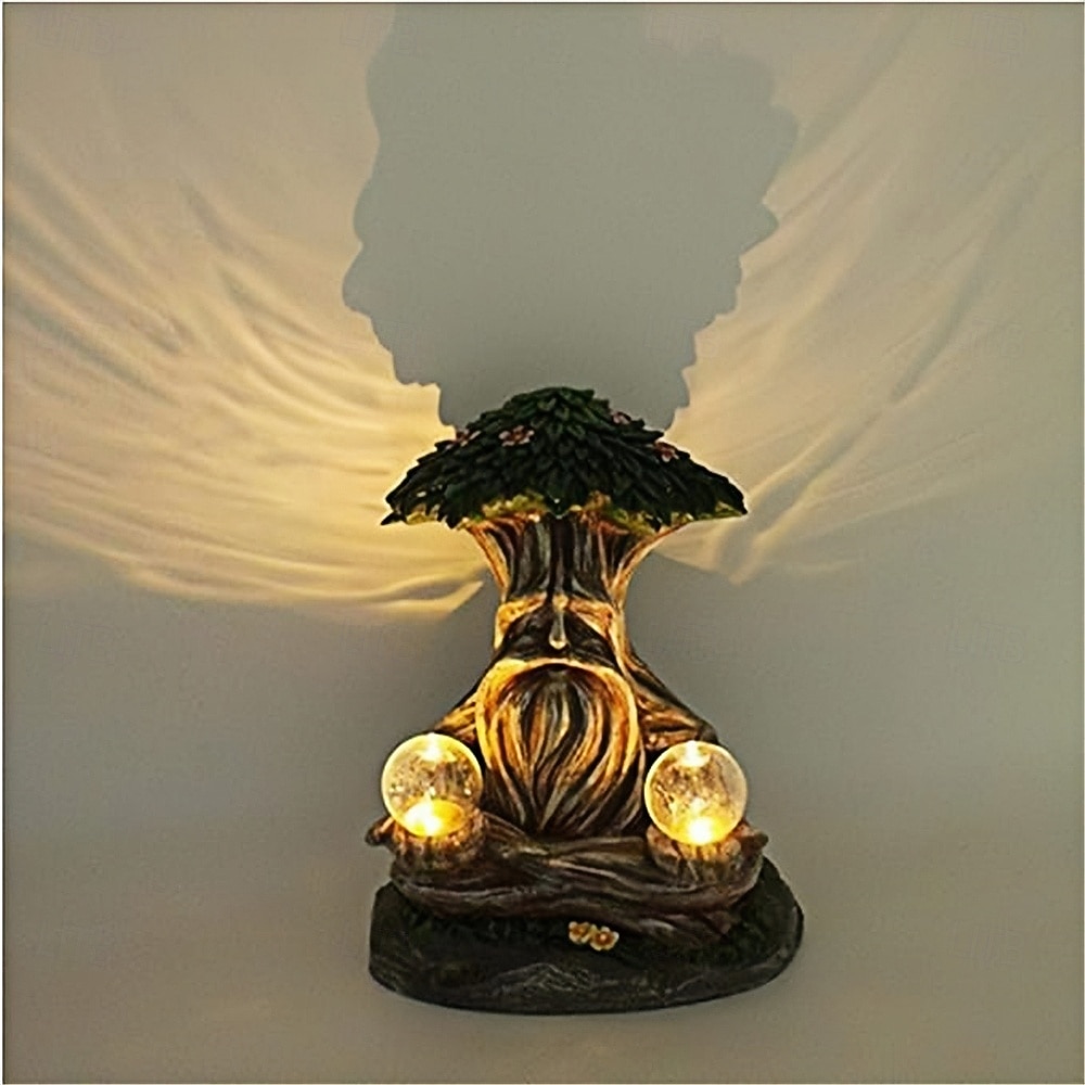 ulkokäyttöön tarkoitetut aurinkoenergialla toimivat pihavalot hartsiveistokset vanhuksille käsityöt parvekkeille ulkopuutarhoihin ja pihavalaisimet 1 kpl 2025 - $32.99 –P3