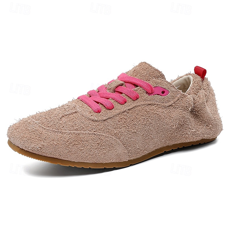 Baskets décontractées à lacets en daim vert pour hommes avec tige texturée et semelle souple, style urbain rétro pour un usage quotidien, des promenades le week-end et des sorties urbaines de 2025 ? $59.99 –P1