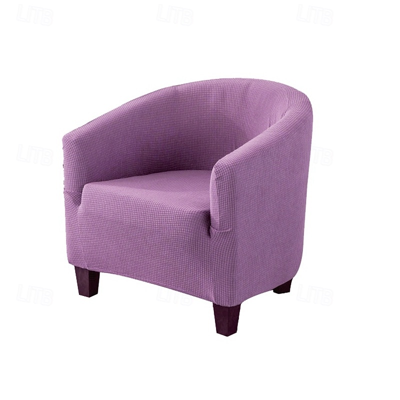 Capa para cadeira de clube, capa para cadeira de banheira, capa para cadeira, lã polar, capa para sofá individual, capa elástica para sofá, protetor de móveis para sala de estar de 2025 por $34.99 –P12