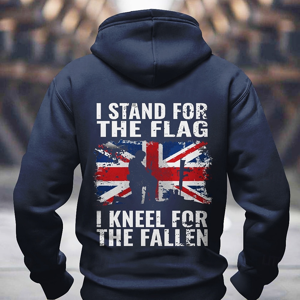 Homme Drapeau UK Sweats à capuche Sweatshirt Sweat à capuche Sweat à capuche Col ras du cou Mode Impression 3D Fête Vêtements de rue Noir Bleu Cordon de serrage 3D Automne Hiver Designer de 2025 ? $26.99 –P3