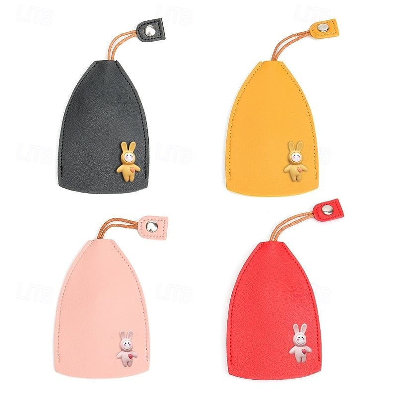 4 portachiavi in similpelle a forma di frutta, mini portachiavi estraibile alla moda per donna, organizer creativo per portachiavi auto. del 2025 a $9.99 –P3