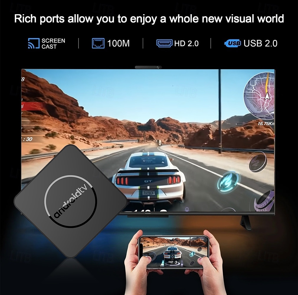 Android TV Box Mortal Q1 PLUS CPU Allwinner H313 Support 2.4G/5.8G Wifi BT5.2 Google Assistant 2GB RAM 16GB 8GB ROM Smart Home TV Box 2025 - $37.99 –P8