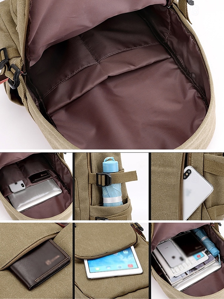 Men’s Water-Repellent and Scratch-Resistant Backpack - Stylish Casual Daypack for Travel, School and Everyday Use 2025 - $24.99 –P7