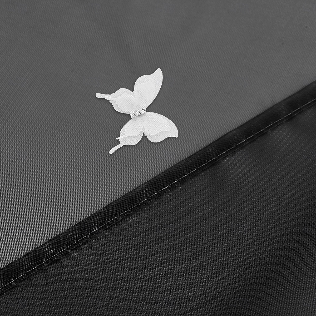 Decoración de cortina de mariposa 3D, diseño de doble capa con cortina transparente de terileno a juego, elegante decoración de ventana para sala de estar, dormitorio o guardería. 2026 - $9.49 –P4