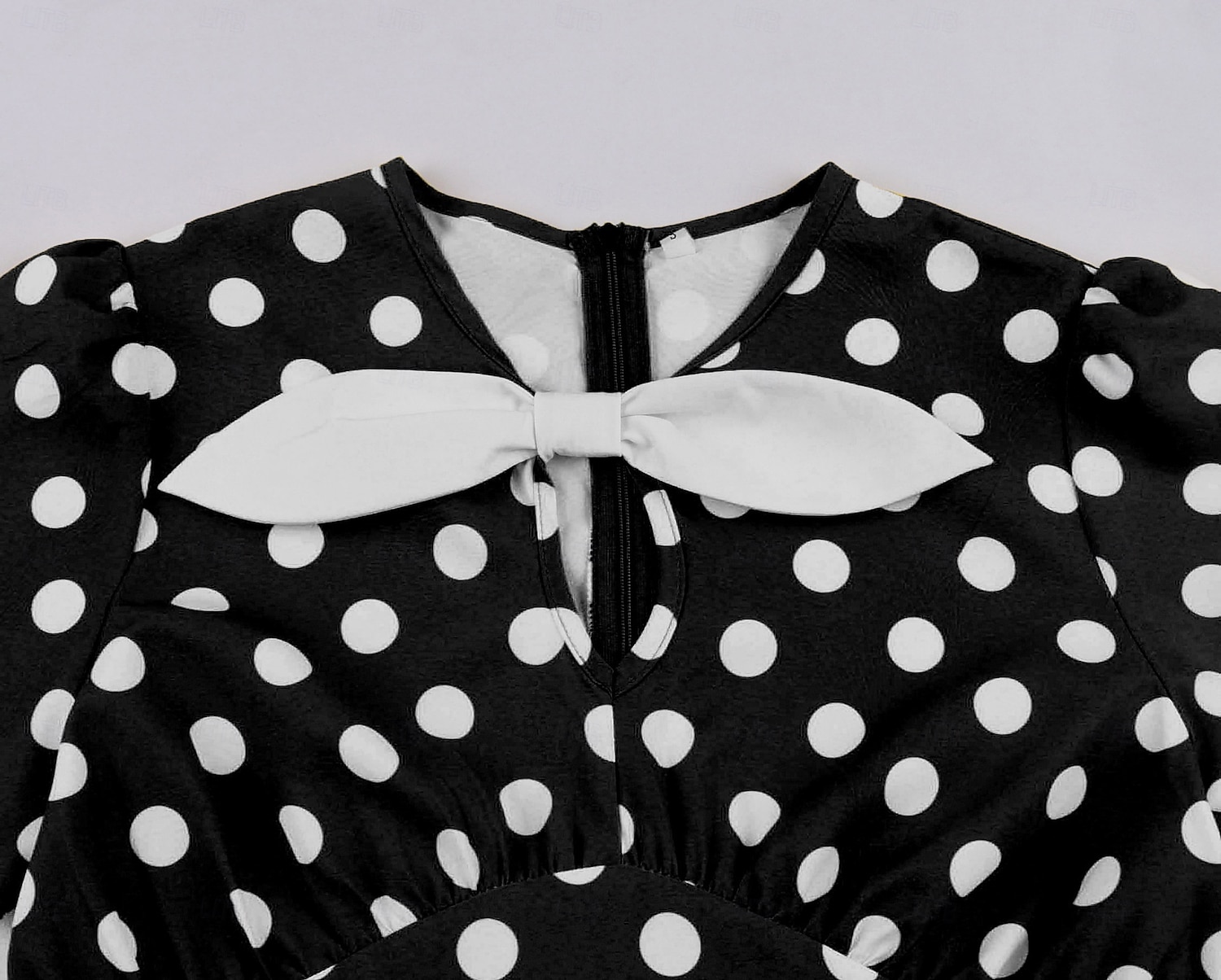 Rétro Vintage Années 1950 Rockabilly Midi Robe trapèze Robe Évasée À pois Col rond Femmes Vacances Occasionnel Soirée à thème rétro Adultes Robe Printemps & Été de 2025 ? $32.99 –P1