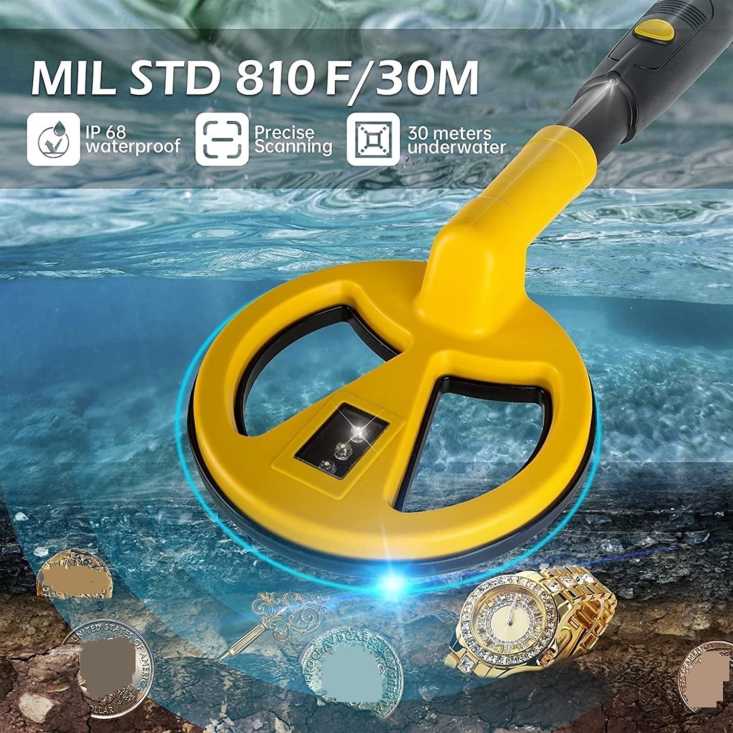 metal detector subacqueo portatile md-780 - ispezione di sicurezza & metropolitana del 2025 a $736.19 –P2