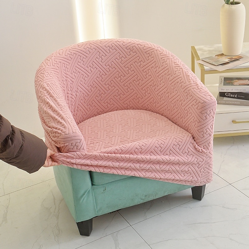 Copridivano semicircolare in jacquard, copridivano singolo, copridivano moderno e minimalista a forma di U, copridivano semicircolare piccolo tutto incluso. del 2025 a $30.99 –P17