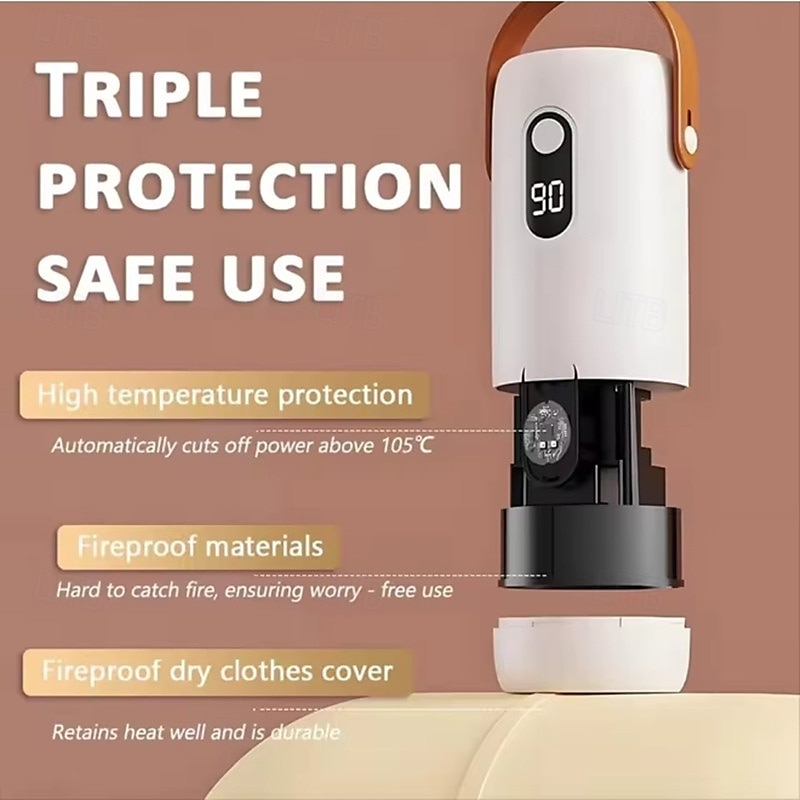 Portable Clothes Dryer Compact Electric Drying Machine for Home Foldable Clothes Dryer Convenient Clothing Drying in Dormitories 2026 - $32.99 –P4