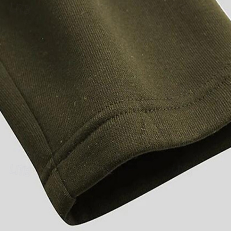 Pánské Mikina Svetr Černá Vodní modrá Trávová zelená Rolák Bez vzoru Sporty a outdoor Denní Dovolená Polyester Šik ven Základní Na běžné nošení Jaro Podzim Oblečení Mikiny s kapucí Mikiny 2025 - $23.99 –P8
