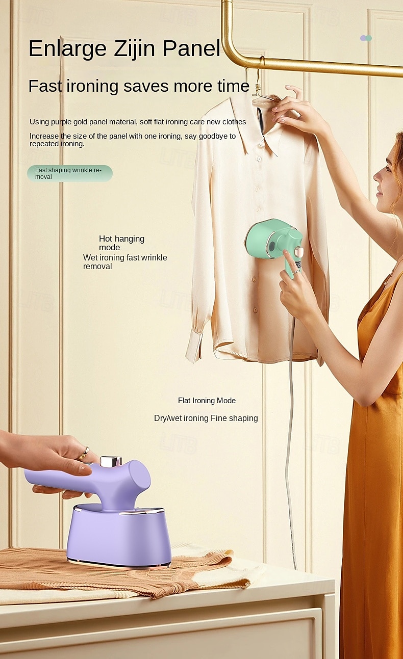 Digital Display Handheld Convenient Hanging Ironing Machine for Home Travel Dormitory Steam Hanging Ironing Machine Electric Ironing Machine 2025 - $23.99 –P9