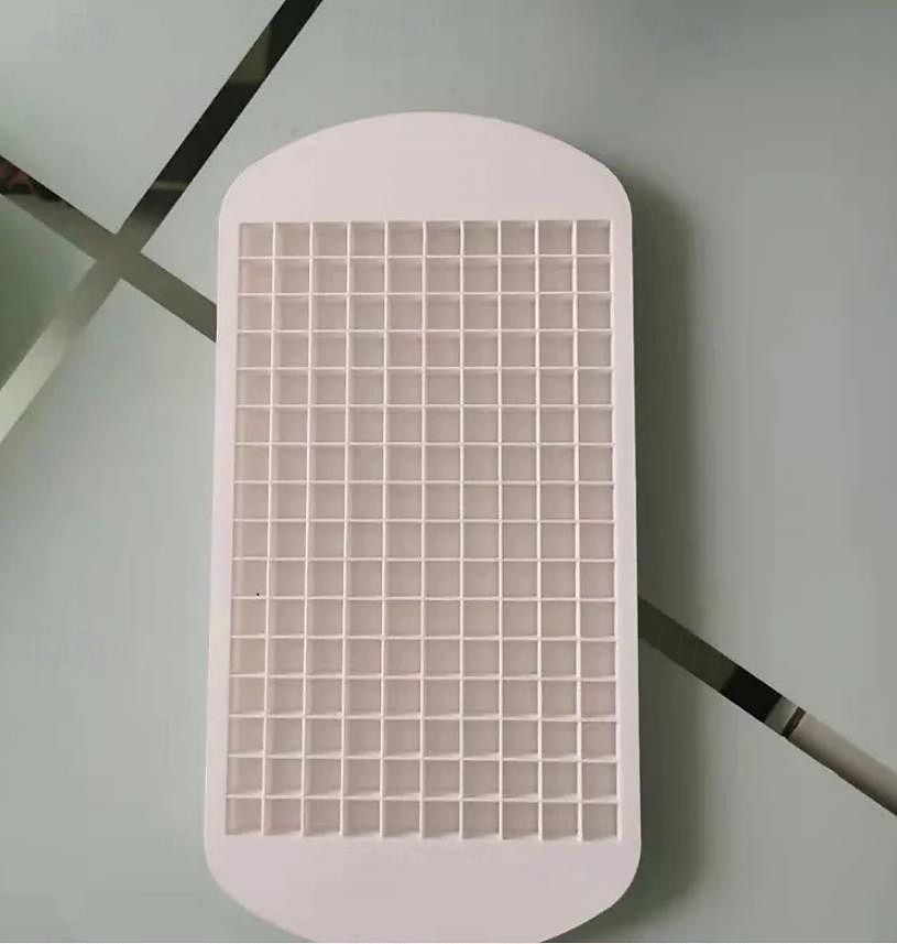 2025年 160グリッドのシリコン製氷キューブ、冷凍ミニ食品グレード製氷皿、小さな正方形の氷型、飲み物や食品の保存に、簡単に取り外せるフレキシブルな製氷機、家庭用  コレクション – $6.99 –P11