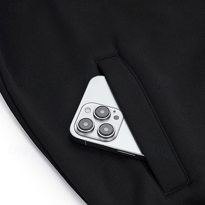 Herren Leichte Jacke Freizeitjacke Urlaub Täglich Tasche Frühling Herbst Farbblock Mode Klassisch Stehkragen Regulär Rote Armeegrün Dunkelgray Jacken 2026 - $30.99 –P6