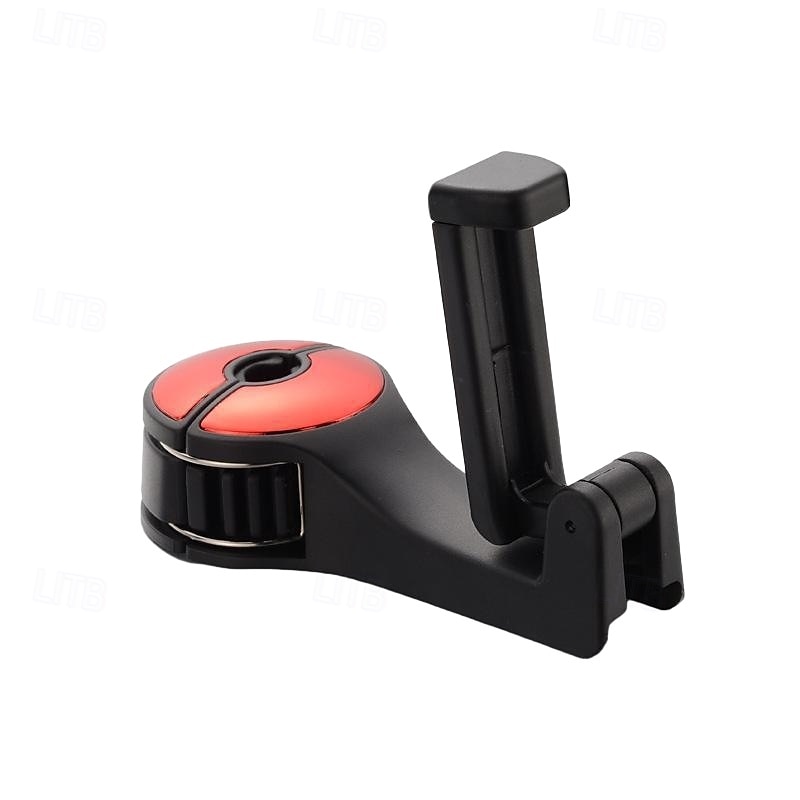 2 soportes para reposacabezas de coche, gancho multifunción para asiento trasero, organizador con bloqueo para teléfono, soporte para colgar bolsas, comestibles, bolsos, abrigos y accesorios. 2025 - $6.49 –P12