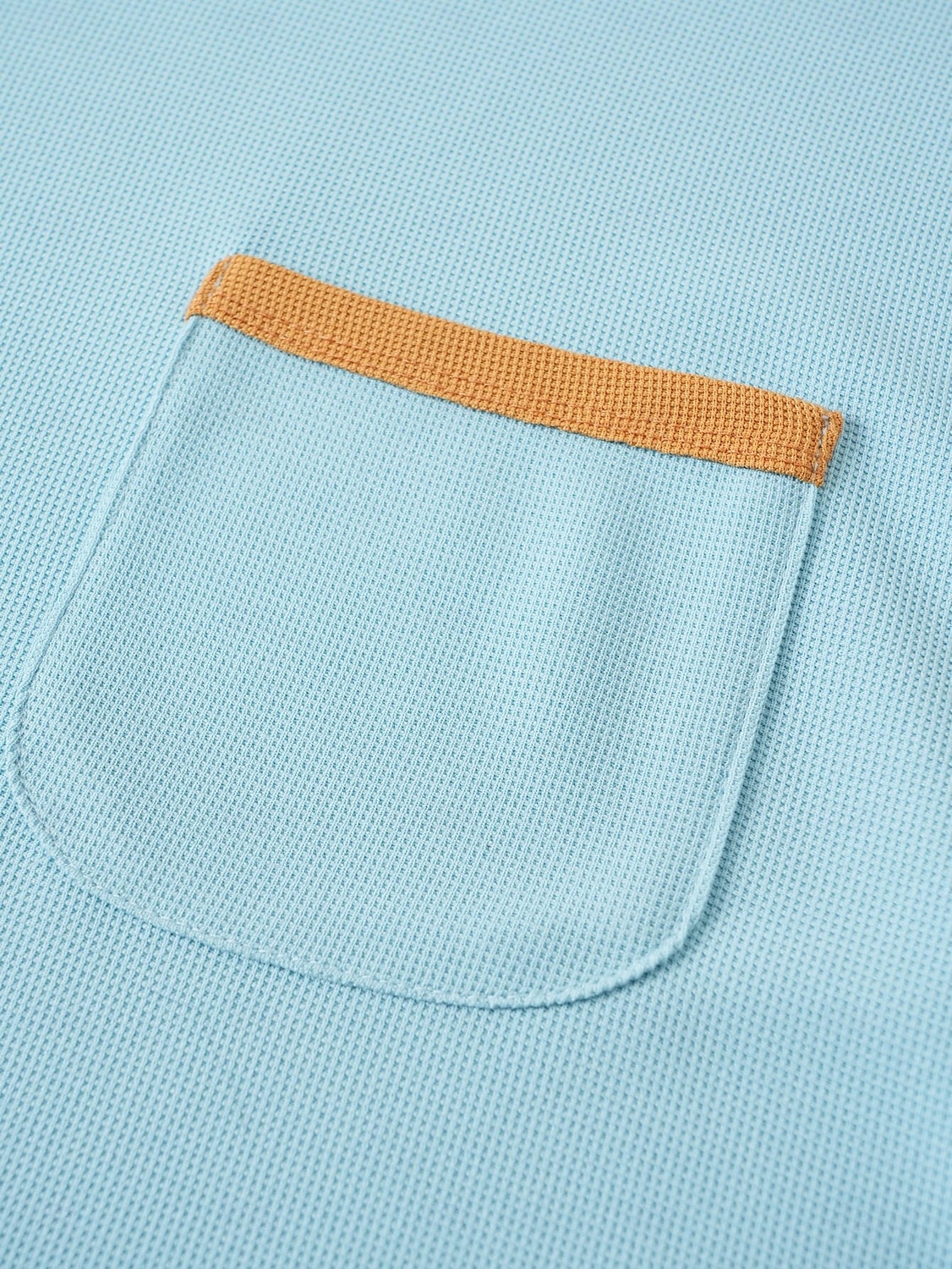 Ανδρικά Βάφλα μπλουζάκι Κοντομάνικο Στρογγυλή Ψηλή Λαιμόκοψη Χένλι Καλοκαίρι Όλες οι εποχές Συμπαγές Χρώμα Μοντέρνα Υψηλής Ποιότητας Αθλητικό Μπροστινή τσέπη ΕΞΩΤΕΡΙΚΟΥ ΧΩΡΟΥ Causal Καθημερινά 2026 - $17.99 –P4