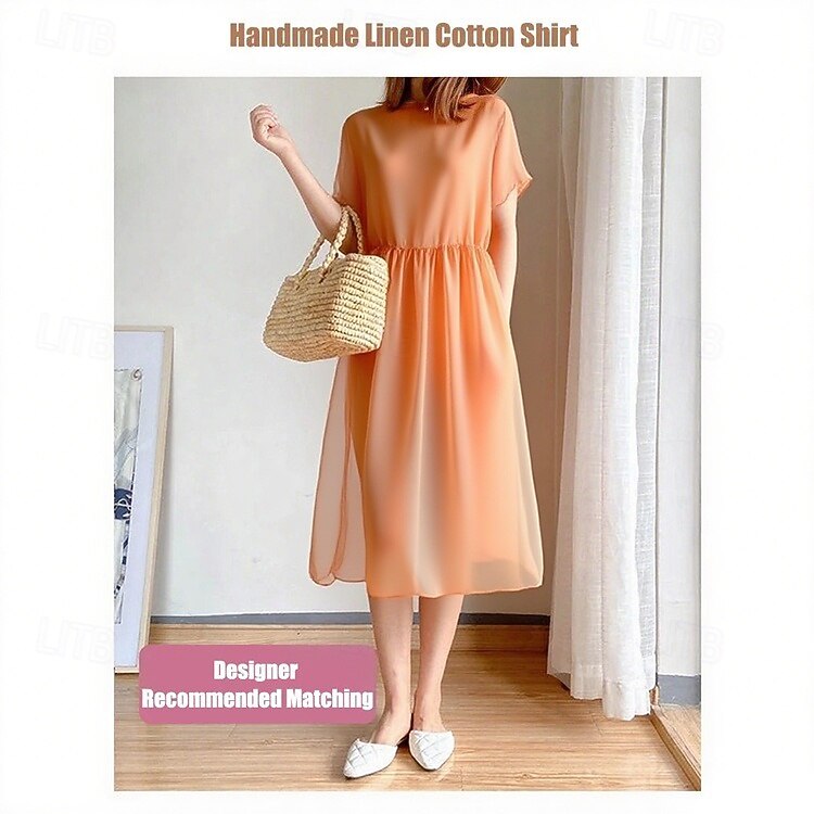 casual cotton shift dresses Pink Cotton Mini Shift Dress - Casual Dresses