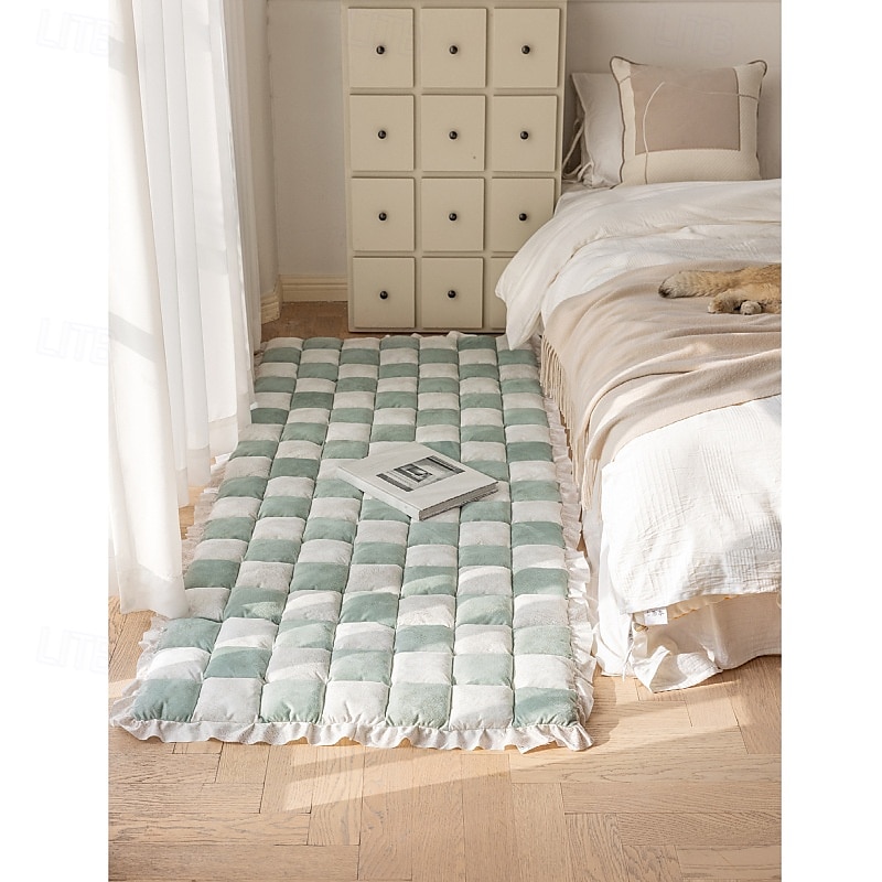Cream Sofa Cover  Couch Cover For Pets Dog Large Plaid Square Fuzzy Pet Dog Mat Bed 2025 - $150.99 –P6