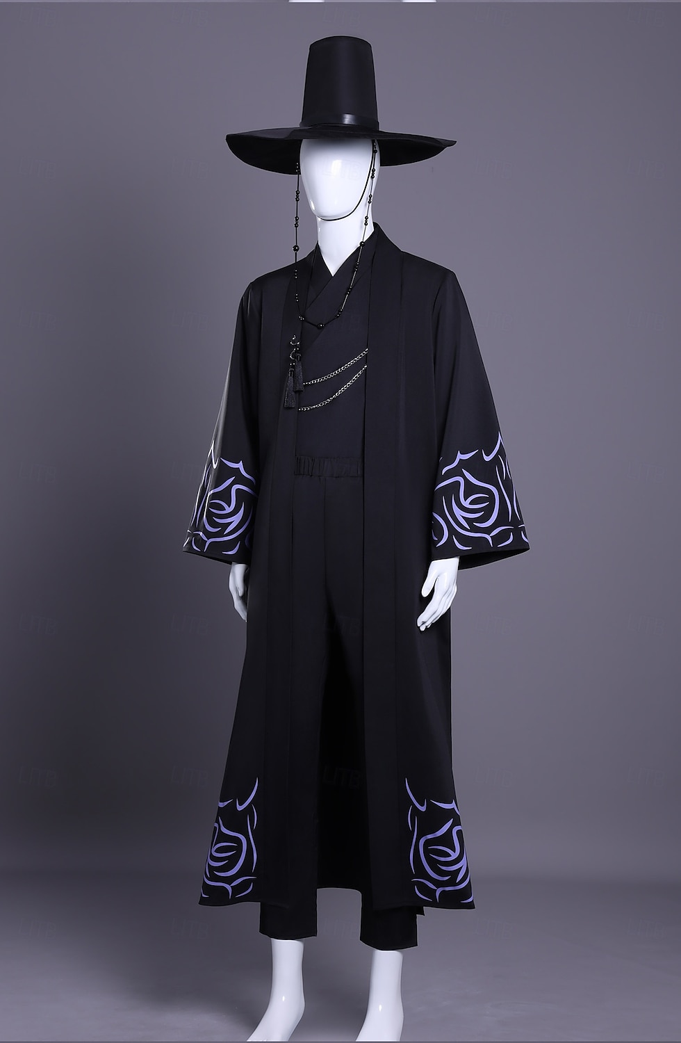 Κορεατικό Idol εμπνευσμένο Pop Star Στολές Χάνκοκ Φανταχτερή στολή Κορεάτικο παραδοσιακό Εικονικό είδωλο for Ανδρικά Ενήλικες Απόκριες Επίδοση Comic Con Έκθεση Anime 2026 - $77.99 –P2