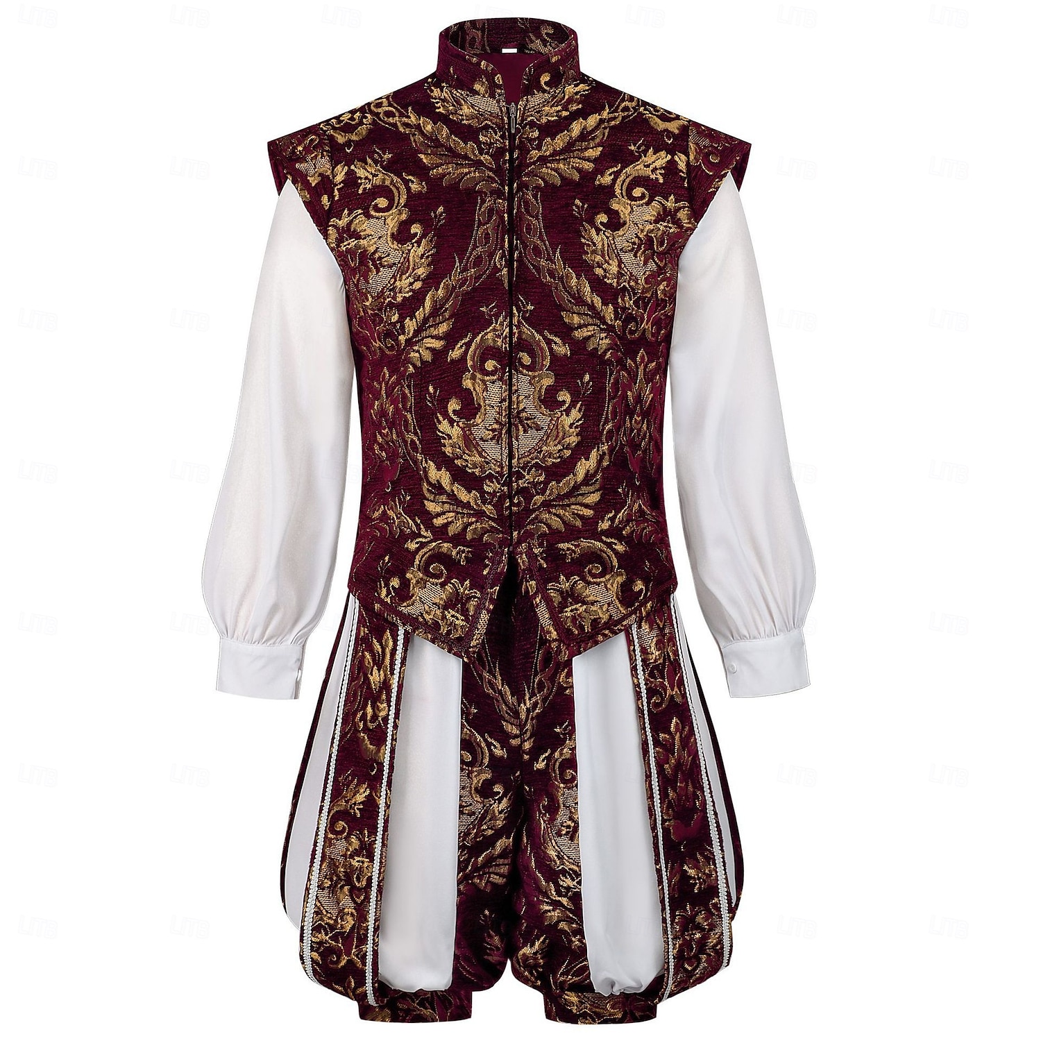 Principe Costume Cosplay Abiti Rococò Rinascimento for Per uomo Adulti Halloween Carnevale Performance Festa / Sera Mascherata del 2026 a $93.99 –P9