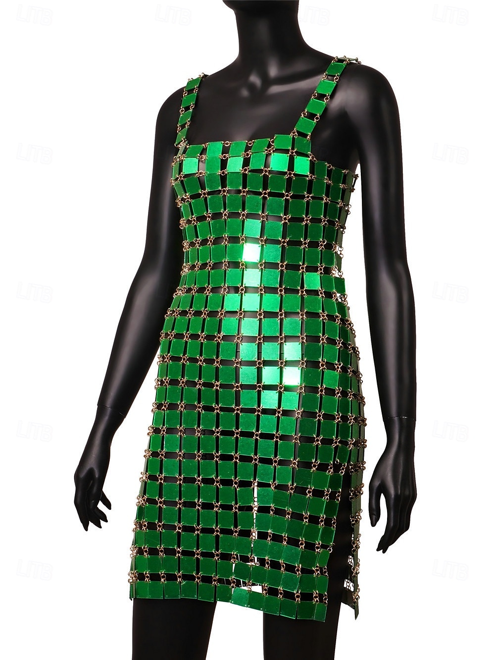 Women's Glitter Sequin Dress Sparkle Party Dresses for Singer Dancer Stage Wear Party Carnival Outfit 2025 - $155.99 –P12
