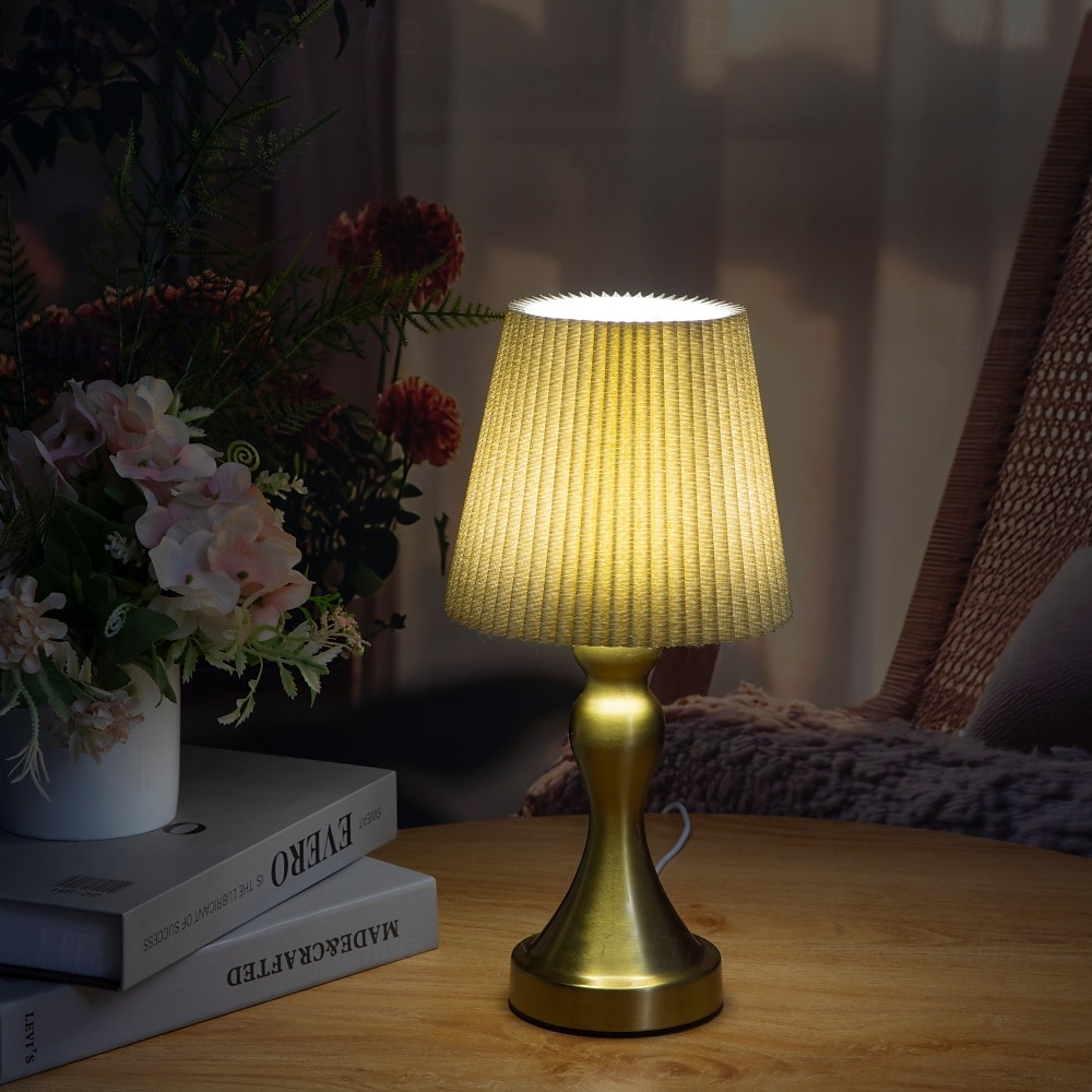 Lampe de lecture décorative moderne contemporaine alimentée par USB pour intérieur en métal de 2025 ? $21.99 –P7