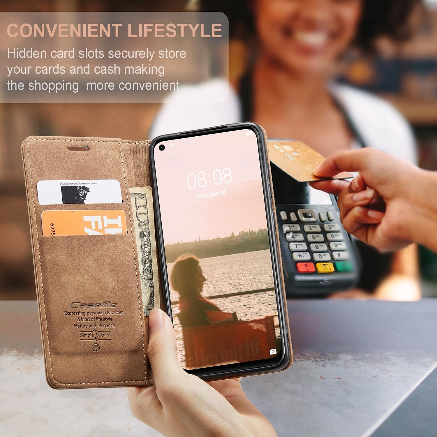 telefono Custodia Per Huawei P40 P30 P20 Mate 20 Pro Custodia Portafoglio Custodia a Flip Cavalletto Resistente agli urti TPU Pelle PU del 2025 a $12.99 –P13