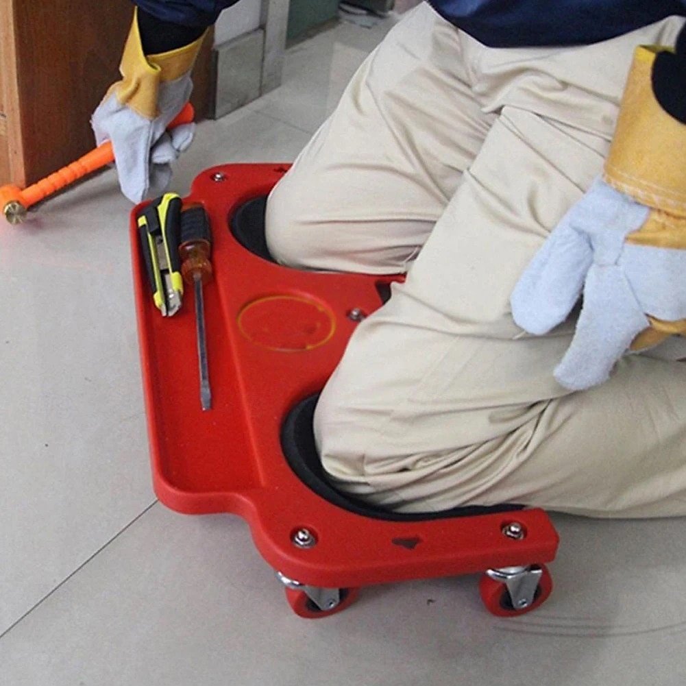 Rolling Knee Pads Creeper with Wheels, Rolling Knee Dolly with Foam Cushioned Knee Cups for Auto Repair Flooring Garage Use 2025 - $47.99 –P6