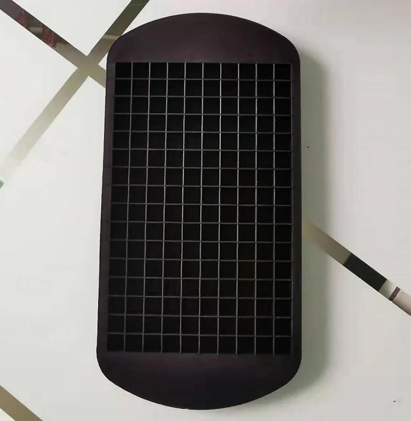 2025年 160グリッドのシリコン製氷キューブ、冷凍ミニ食品グレード製氷皿、小さな正方形の氷型、飲み物や食品の保存に、簡単に取り外せるフレキシブルな製氷機、家庭用  コレクション – $6.99 –P9
