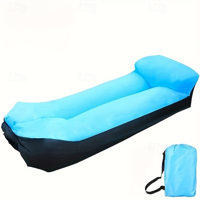 Divano letto gonfiabile pieghevole da esterno con cuscino, confezione da 1 - traspirante e resistente agli strappi &design portatile leggero antiscivolo per campeggio, spiaggia, feste all'aperto - del 2025 a $35.99 –P11