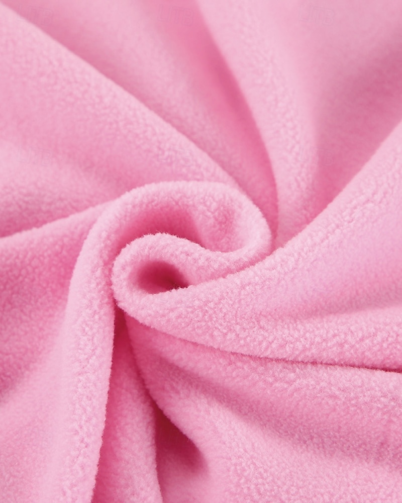 Damen Freizeitjacke Warm Bequem Reißverschluss Lässig Einfach Urlaub Ausgehen Pullover Regulär Umlegekragen Normale Passform Langarm Oberbekleidung Rosa Herbst Winter 2025 - $24.99 –P12