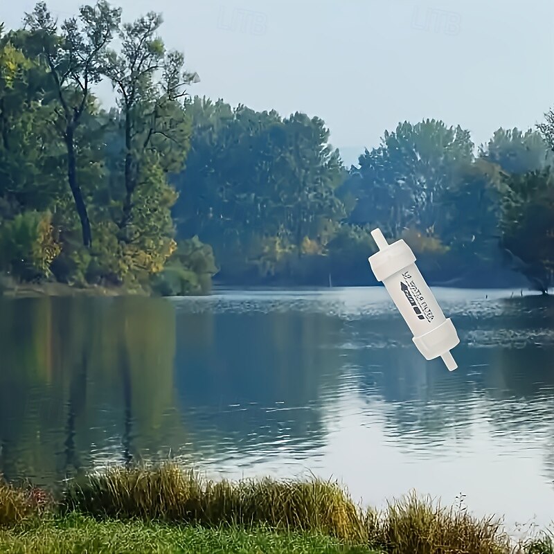Filtro per acqua portatile da sopravvivenza all'aperto, per campeggio, escursionismo e purificazione della natura selvaggia, 1 pezzo del 2025 a $25.99 –P10