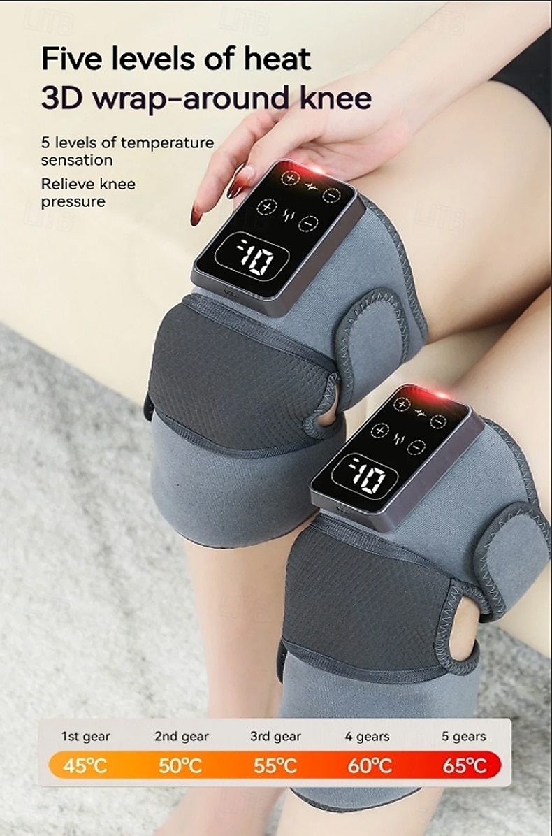 Massaggiatore multifunzione per gambe e ginocchia, riscaldamento articolare, massaggio vibrante, supporto per gomiti e spalle, ginocchiera termica per la circolazione sanguigna. del 2025 a $19.99 –P6