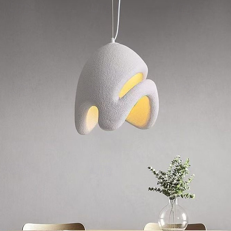 Kroonluchter in Wabi-Sabi-stijl voor de eetkamer, witte plafondlamp voor keukeneiland, eetkamer, slaapkamer, grote hanglamp met een diameter van 150 cm, binnenin in hoogte verstelbaar 2025 - AU $407.69 –P2