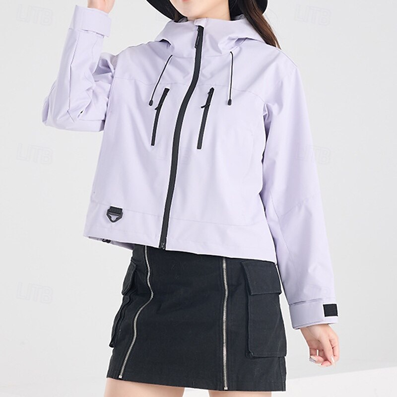 Mujer Cortavientos Chaqueta Chaqueta para senderismo Chaqueta rígida Al aire libre Impermeable Resistente al Viento Trajes de senderismo Ropa de senderismo Primavera Otoño Camiseta Camping 2025 - $46.99 –P2