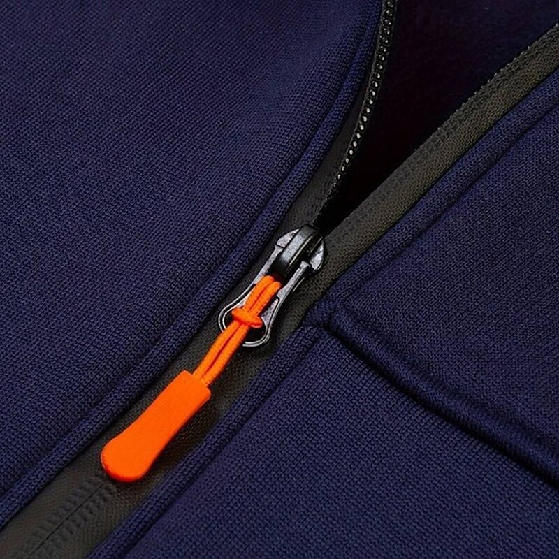 Homme Sweat à capuche Sweat à capuche zippé intégral Noir Blanche Vin bleu marine Bleu Roi À capuche Uni Zip Up Avec Poches Sport & Loisir Quotidien Fête Polyester Streetwear Basique Occasionnel de 2025 ? $21.99 –P11