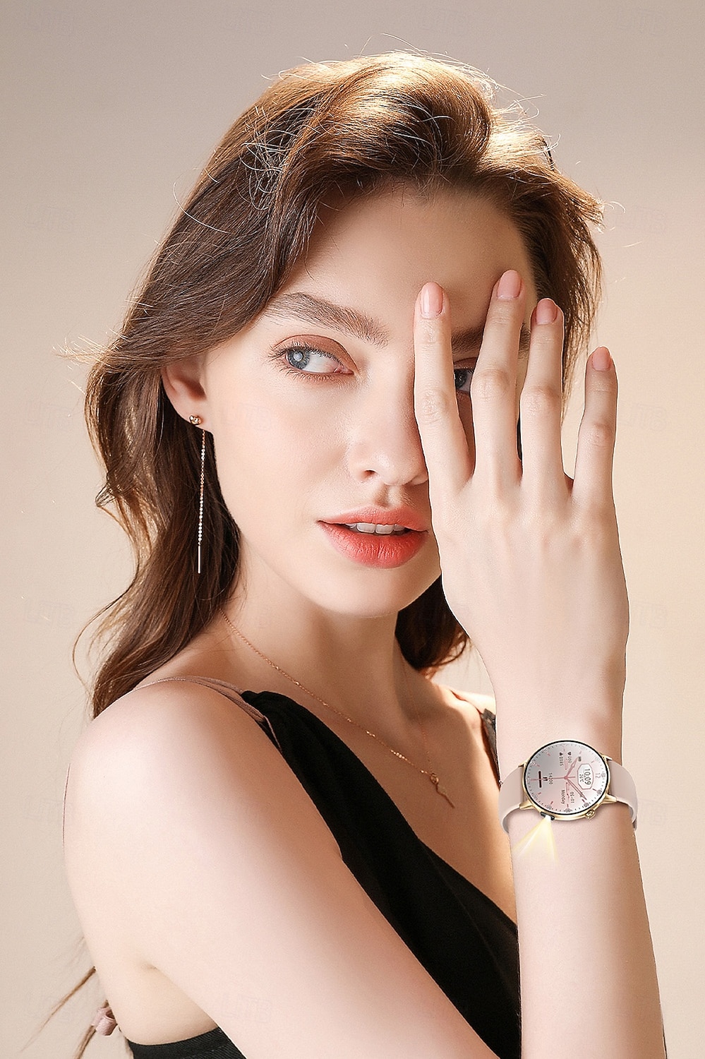 iMosi G34 Okos óra 1.32 hüvelyk Intelligens Watch Bluetooth Lépésszámláló Hívás emlékeztető Testmozgásfigyelő Kompatibilis valamivel Android iOS Uniszex Kéz nélküli hívások Vízálló Média kontroll IP68 2026 - $61.99 –P1