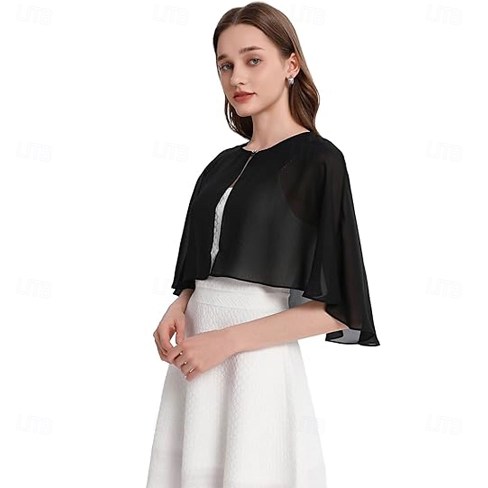 Shawl and Wraps for Evening Dress Chiffon Shawls Wedding Shrug Guest Bridesmaid Cape Scarves for Womens 2025 - $14.99 –P2