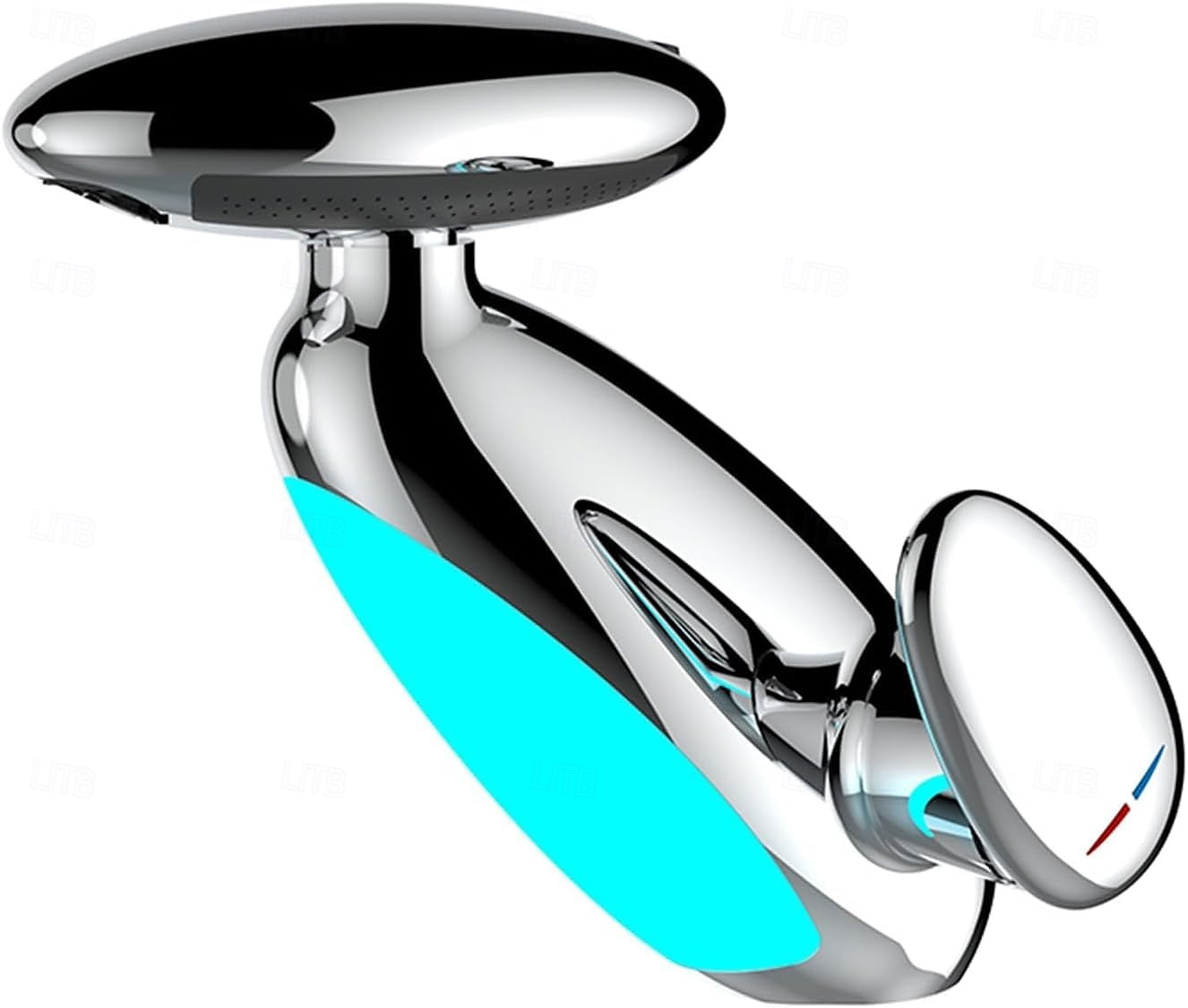 LED Bathroom Sink Faucet, Bathroom Faucet with Removable Sprayer, 4-in-1 Modern, Single Hole Bathroom Faucet, LED Light, Fountain Tap 2025 - $89.99 –P10