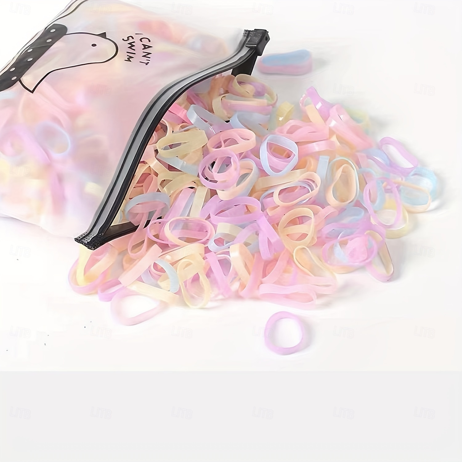 500 tendini per cavalli in silicone extra spessi e ad alta elasticità - criniera resistente &Fasce per la coda dei cavalli, accessori per legare i peli di cavallo bianchi e neri, fasce per fissare la del 2025 a $6.49 –P11