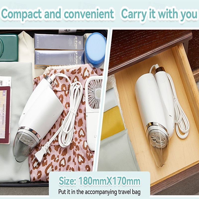 Handheld Steam Iron 1000W Clothing store Handheld Hanging Iron Machine Portable Folding Mini Travel Household Steam Brush Tool 2025 - $27.99 –P7