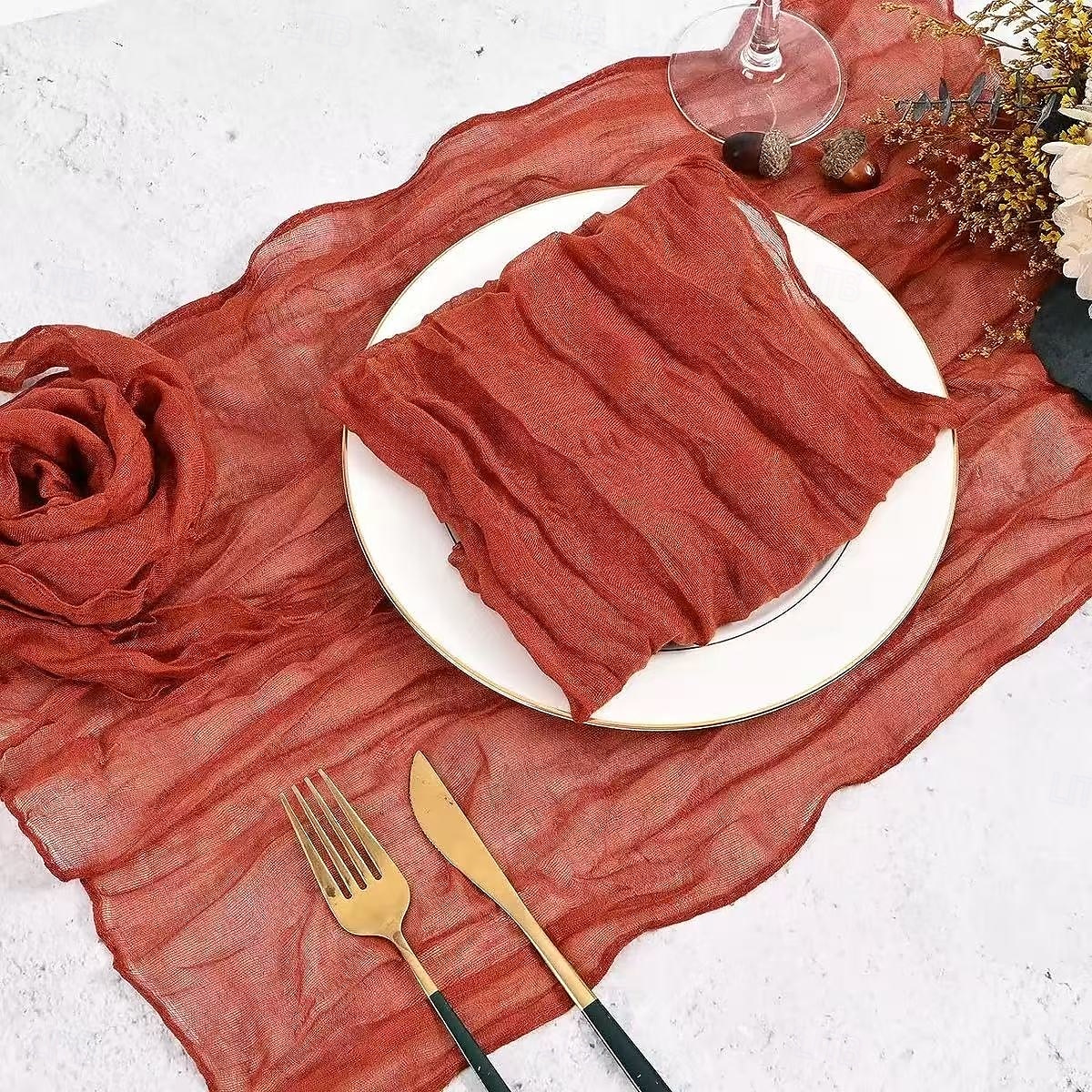 Lot de 10 serviettes en polyester de couleur unie, serviettes de table rectangulaires tissées de 20 x 20 pouces avec bordure élégante, parfaites pour la décoration de table de Noël, de vacances, de de 2025 ? $23.99 –P4