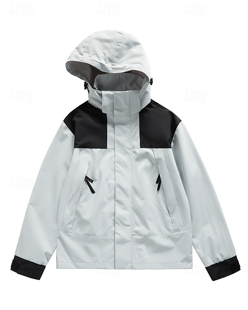 Męskie Kurtka Outdoorowa Kurtka Softshell Kurtka turystyczna Na wolnym powietrzu Wodoodporny Odporność na wiatr Ubrania turystyczne Ubrania turystyczne Wiosna Jesień Top Kemping / turystyka 2026 - $34.99 –P4